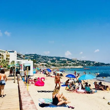 - Beachfront With Private Garden - Palm Croisette Appartamento